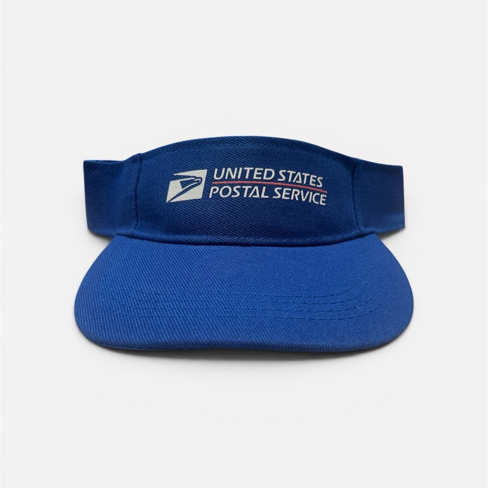 United States Postal Service Blue Visor Cap
